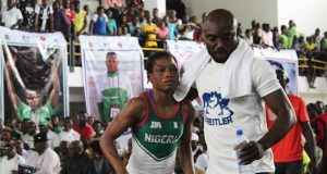Khadijat Idris Leads Ondo State’s Charge At Governor Diri Wrestling Classics
