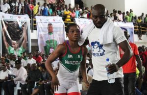 Khadijat Idris Leads Ondo State’s Charge At Governor Diri Wrestling Classics