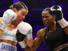 Nigerian-Descent Caroline Dubois Floors, Bloodies Harper to Unify Lightweight World Titles