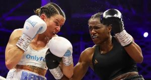 Nigerian-Descent Caroline Dubois Floors, Bloodies Harper to Unify Lightweight World Titles
