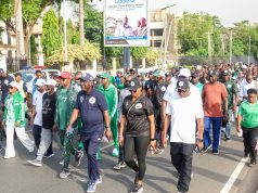 “From Walk to Welfare” — Adeboye Leads Massive Peace March, Supports IDPs, Applauds President Tinubu as Abuja Erupts in Historic Celebration