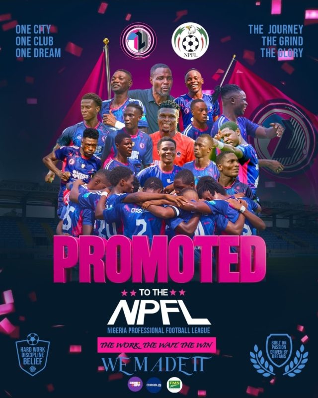 From Debut to Dominance’ — SSA Adeboye Hails Inter Lagos FC’s Rise to NPFL, Speaks as SmartCity FC Founder