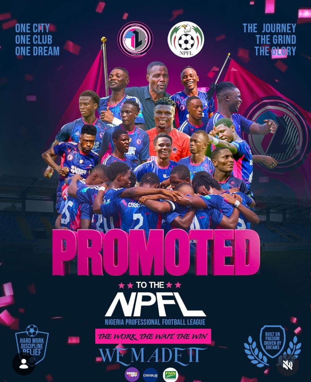 From Debut to Dominance’ — SSA Adeboye Hails Inter Lagos FC’s Rise to NPFL, Speaks as SmartCity FC Founder