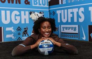 Female Volleyball Sensation Akpevwe Akpoigbe Thanks Tufts University Coaches For Her Breakthrough