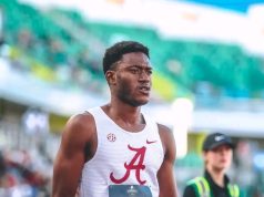 Ogazi Blazes to 200m Victory, Nzeakor Completes Sprint Double Podium at Crimson Tide Invitational