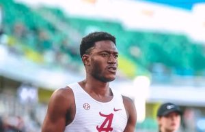 Ogazi Blazes to 200m Victory, Nzeakor Completes Sprint Double Podium at Crimson Tide Invitational