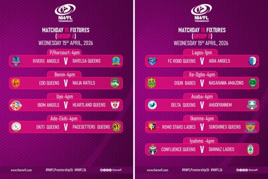 NWFL Matchday 15: Title Race and Survival Battle Hit Boiling Point