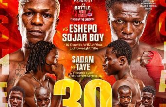 Battle of the Unbeatens: Sojar Boy, Eshepo Trade Verbal Blows Ahead April 26 Date in Lagos