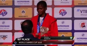Rukayat Taiwo Makes History with Gold at World Sambo Cup