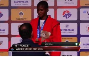 Rukayat Taiwo Makes History with Gold at World Sambo Cup