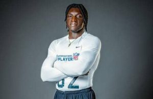 Nigerian Youngster Uar Bernard Holds Great Expectations Heading Into USA’s 2026 NFL Draft