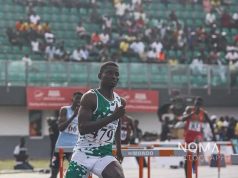Nathaniel Claims Podium Finish at Addis Ababa Grand Prix with Solid 400m Run