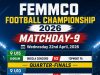 Femmco Football Championship 2026: Quarter-Final Drama Defines Matchday 9