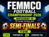Femmco Football Championship 2026: Semi-Final Fixtures Set for Matchday 10