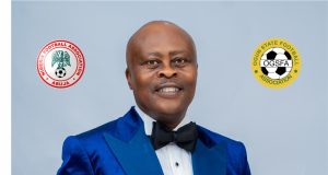 Ogun FA Chairman Majekodunmi Felicitates Hon. Kunle Soname on 60th Birthday Celebration