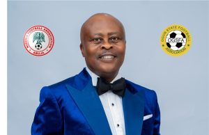 Ogun FA Chairman Majekodunmi Felicitates Hon. Kunle Soname on 60th Birthday Celebration