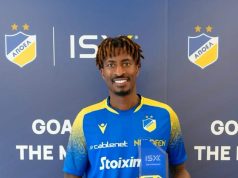 Peter Olayinka Wins APOEL Goal of the Month Award for April