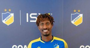Peter Olayinka Wins APOEL Goal of the Month Award for April