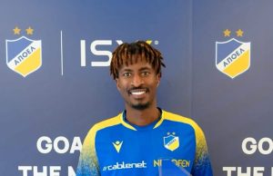 Peter Olayinka Wins APOEL Goal of the Month Award for April