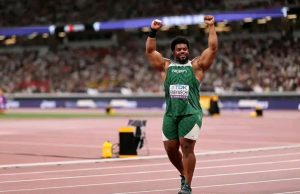 Enekwechi Powers to Shot Put Victory at Simbine Classic