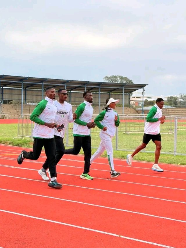 Team Nigeria Intensifies Preparations in Gaborone Ahead of World Relays