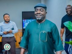 NSC DG Bukola Olopade Lands in Gaborone to Boost Team Morale Ahead of 2026 World Athletics Relays