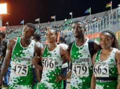 Nigeria’s Mixed 4x100m Team Named Among Title Favourites At World Relays In Botswana
