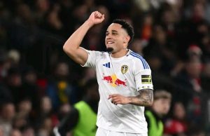Okafor Brace Ends Leeds’ 45-Year Wait at Old Trafford