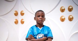 Seven-Year-Old Rising Star: Adesire Samuel Captivates with Exceptional Football Promise