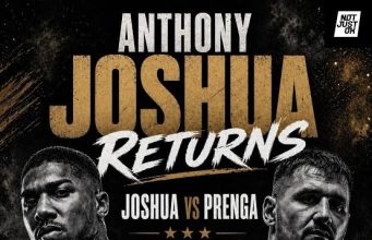 Anthony Joshua Looks Forward To Picking Up Lost Ground On July 25th In Saudi Arabia