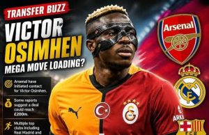 Victor Osimhen Receives Unexpected Summer Transfer Interest From Arsenal