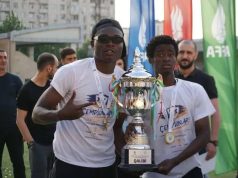 Nigerian Duo Abiodun Toheeb and Olude Muyideen Fire Qarabag FK U19s to Azerbaijan League Title