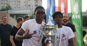 Nigerian Duo Abiodun Toheeb and Olude Muyideen Fire Qarabag FK U19s to Azerbaijan League Title