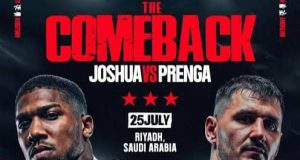 Anthony Joshua Confirms July 25th For His Return To Boxing Ring After Fatal Crash Near Sagamu
