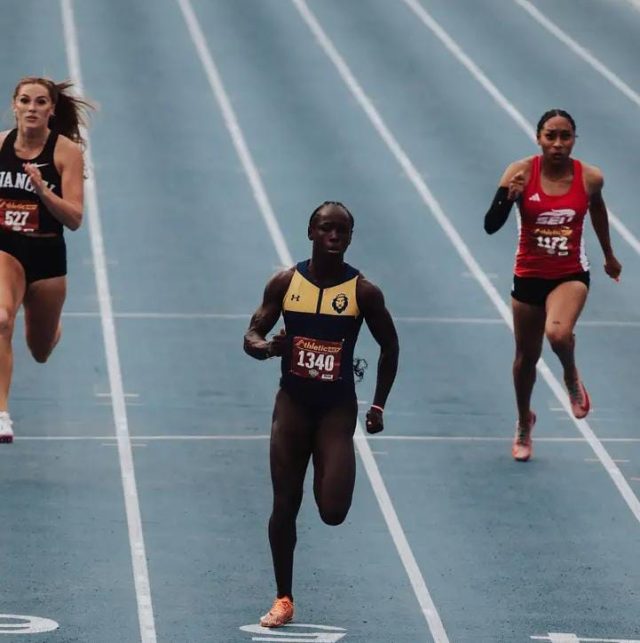 Blessing Ogundiran Sets Meeting Record to Reach NAIA 100m Final