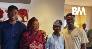 Bukayo Saka’s Grandmother Travels From Kwara to Emirates to Watch Arsenal Star Edges Closer to First EPL Title in 22 Years