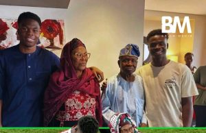Bukayo Saka’s Grandmother Travels From Kwara to Emirates to Watch Arsenal Star Edges Closer to First EPL Title in 22 Years
