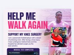 “Football Is My Dream… I Just Want to Play Again” — Injured Prospect Chukwuebuka Okpara Appeals for Support