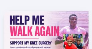 “Football Is My Dream… I Just Want to Play Again” — Injured Prospect Chukwuebuka Okpara Appeals for Support