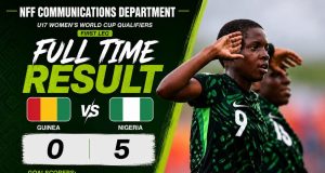 Morocco 2026: Captain Chidi nets hat-trick as Flamingos trounce Guinea 5-0 in Abidjan