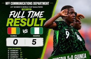 Morocco 2026: Captain Chidi nets hat-trick as Flamingos trounce Guinea 5-0 in Abidjan