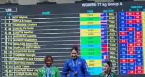 Liadi Taiwo Wins Triple Silver at IWF World Cup in Samoa