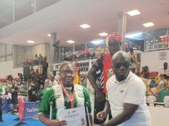 Ezeugo Wins Double Medals for Nigeria at African Armwrestling Championship