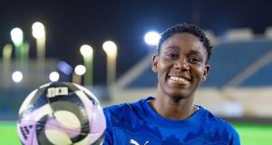 Asisat Oshoala Fires Al Hilal Into SAFF Women’s Cup Final With Stunning Hat-Trick