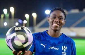 Asisat Oshoala Fires Al Hilal Into SAFF Women’s Cup Final With Stunning Hat-Trick