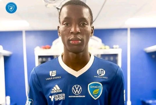 Olawore Emmanuel Scores First Professional Goal for Umeå FC in Sweden