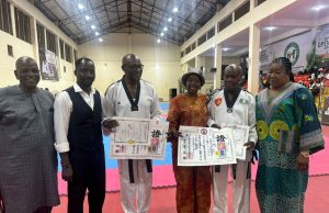 World Taekwondo Jidokwan Federation Honours Two Nigerian Grand Masters. 