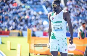 Chidi Okezie Advances Strongly as James Taiwo Battles in Men’s 200m Heats at African Championships