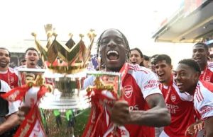 Noni Madueke Plans To Stage ‘Bigger Party’ To Celebrate Winning Champions League With Arsenal