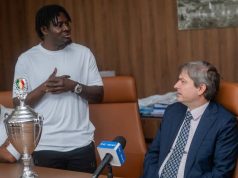 Obafemi Martins Promises Links With European Clubs For Outstanding Players In Italian Consulate General U20 Cup